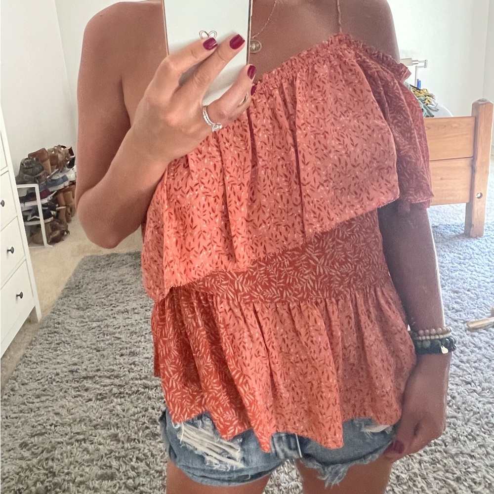 Off the shoulder dress top